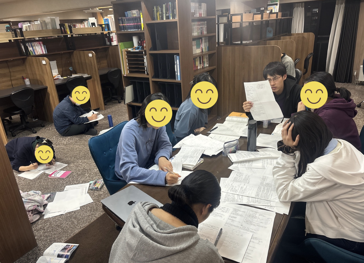 塾生の質問に答える阿部先生